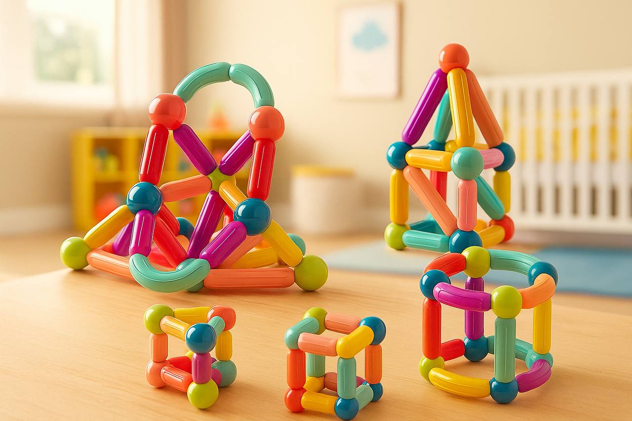 Magnetic Children's Building Block Toy