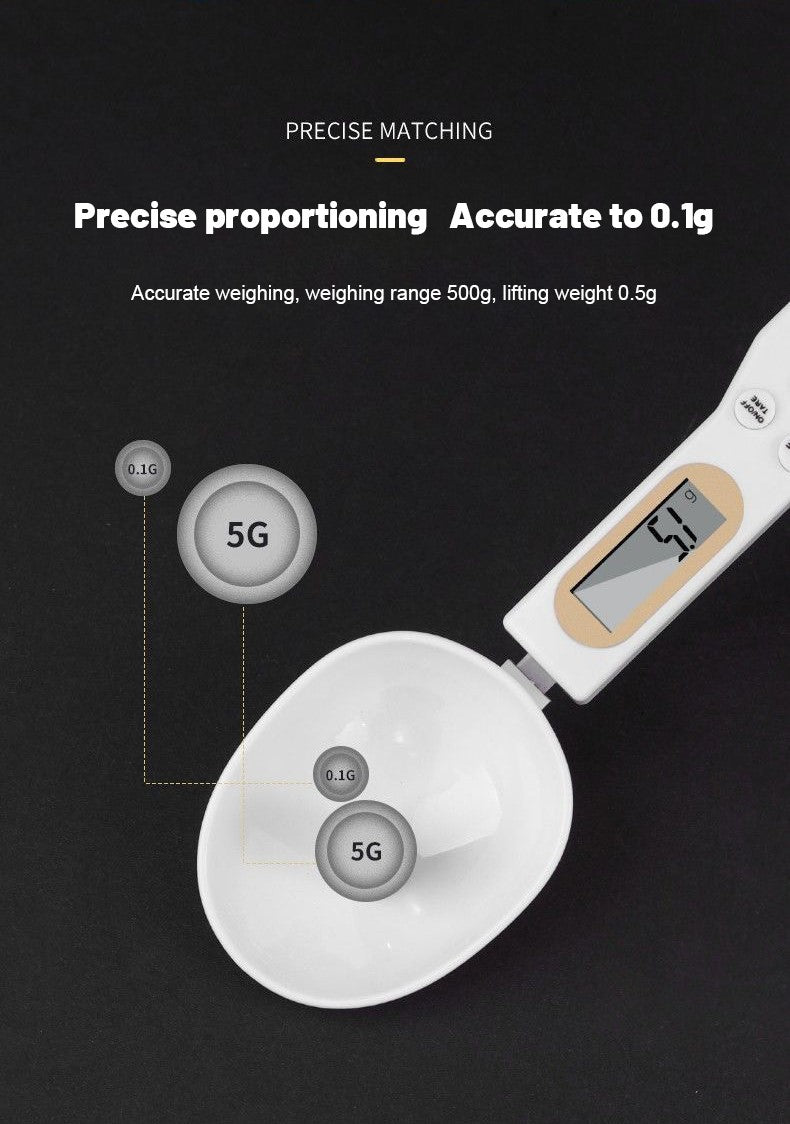 Digital Measurement Adjustable Weighing Spoon